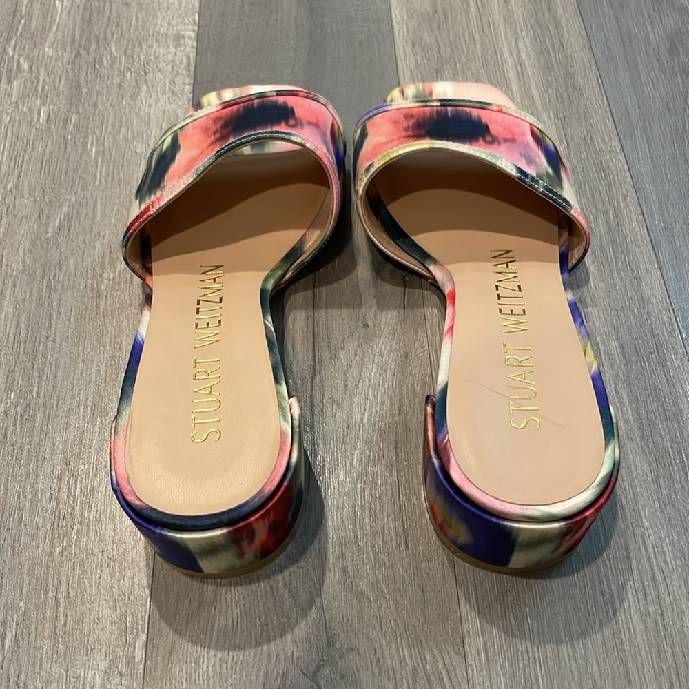 Stuart Weitzman Cayman 35 Block Slide Sandal - Picture 2 of 7